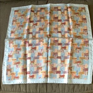 Authentic Hermes silk twill scarf